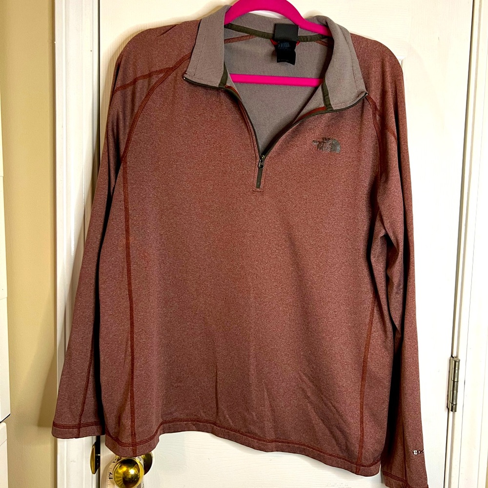 Northface quarter zip Top Size L - Picture 1 of 7